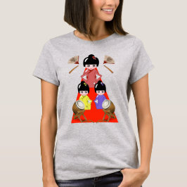 3-3 Hinamatsuri, Girls Day Japanisches Puppfestiva T-Shirt