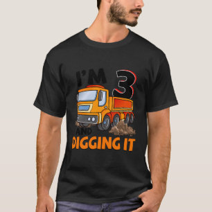 3 3 Jahre 3. Geburtstagskinder 3 Jahre eim T-Shirt