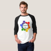 3/4-Ärmel Raglan T-Shirt (Vorne ganz)
