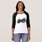 3/4 die Hülsen-T - Shirt der Frauen (Vorne ganz)