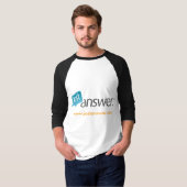 3/4 Hülse Raglan T-Shirt (Vorne ganz)