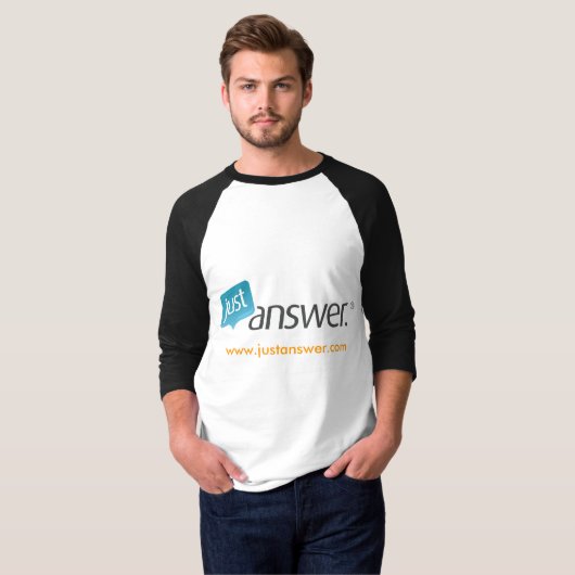 3/4 Hülse Raglan T-Shirt (Vorne ganz)