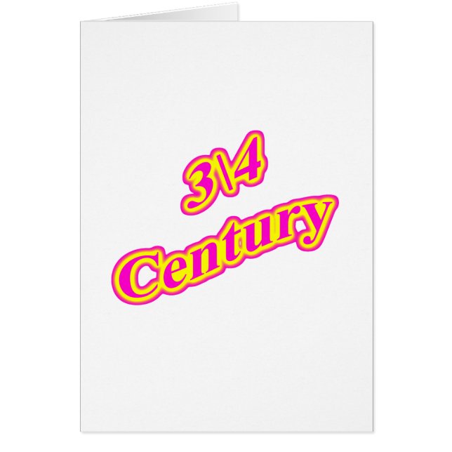 3 \ 4 Jahrhundert Magenta (Vorne)