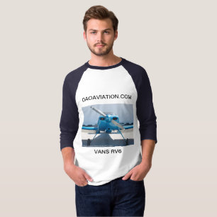 3/4 LängeRaglan mit Packwagen RV6 + Flughafen CNY T-Shirt