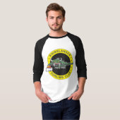 3/4 Rhinelander Hodag Curling Long Sleeve T-Shirt (Vorne ganz)