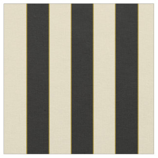 3/4" Schwarz-weißer Streifen mit Olivengehalt Stoff