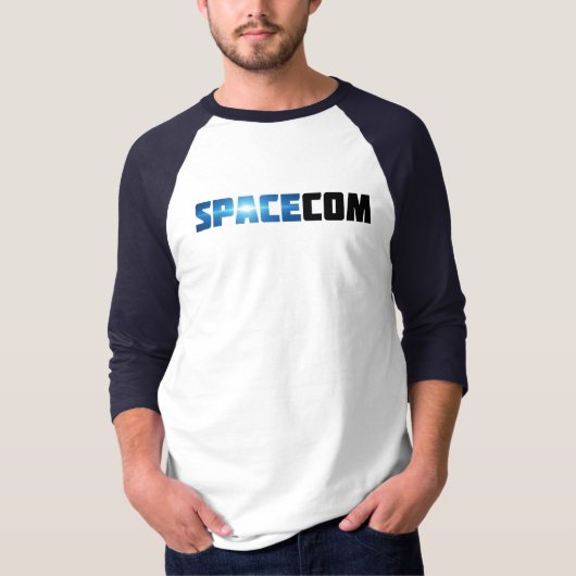 3/4 Sleeve Raglan SpaceCom T - Shirt (Vorderseite)