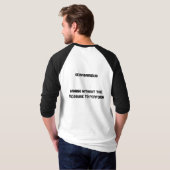3/4 T-Shirt (Schwarz voll)
