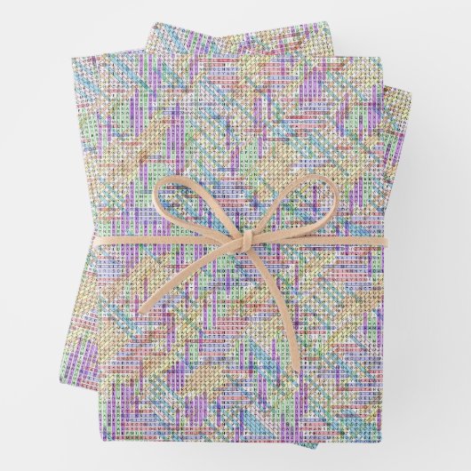 3.500+ Jungen und Mädchen: Wortschatzsuchpuzzle lö Geschenkpapier Set (Beispiel)