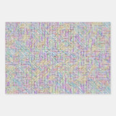 3.500+ Jungen und Mädchen: Wortschatzsuchpuzzle lö Geschenkpapier Set (Vorderseite)