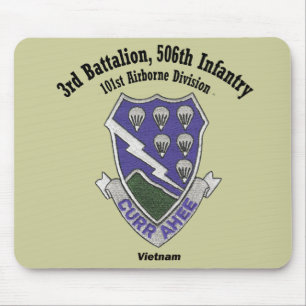 3-506th Mausunterlage - Vietnam Mousepad