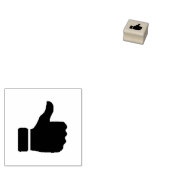 3,5 cm hohe Briefmarke aus Gummi Gummistempel (Stempel)