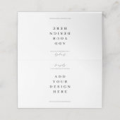 3.5 "x2" Falzdruck von Platzkarten (Außenseite Aufgefaltet)