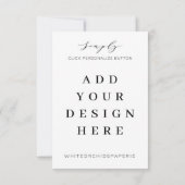 3.5"x5"-Karten, Druck (Rückseite)