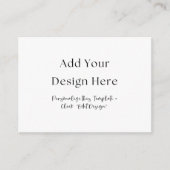 3.5" x 2.5" Enclosure Cards Begleitkarte (Vorderseite)