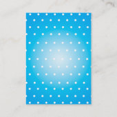 3,5" x 2,5" - Mini-Gesichtsanweisungskarten Visitenkarte (Rückseite)