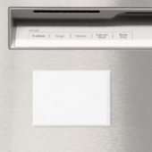 3,5" x 2,5" Rechteck Magnet Magnet (In Situ (Geschirrspüler))