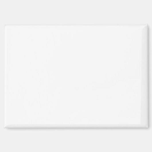 3,5" x 2,5" Rechteck Magnet Magnet (Vorderseite)