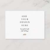 3,5" x 2,5" Verschlusskarten Begleitkarte (Vorderseite)