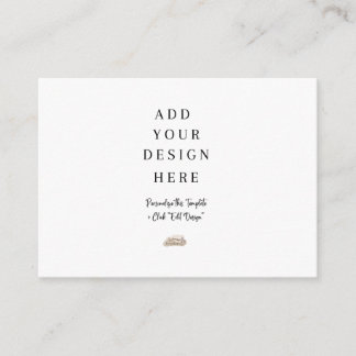 3,5" x 2,5" Verschlusskarten Begleitkarte