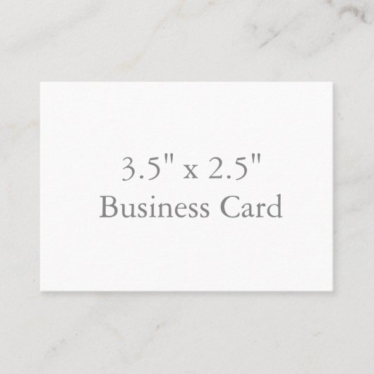 3,5" x 2,5" visitenkarte (Vorderseite)