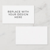 3,5 x 2" Kartendruck Begleitkarte (Vorne/Hinten)