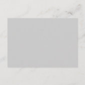 3.5 x 5 Fahrtkarte, die er/sie Diamant Wedding Ba Begleitkarte (Rückseite)