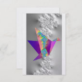 3,5" x 5" Flachbildschirm Dankeskarte (Vorne/Hinten)