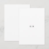 3,5" x 5" flache Dankeskarten (Vorne/Hinten)