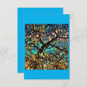 3,5" x 5" Flachkarte - Baum des Lebens (Vorne/Hinten)