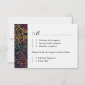 3.5 x 5 - Hochzeiten im Herbst-Antwortkarten RSVP Karte (Rückseite)