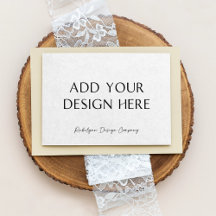 3,5 x 5" Horizontale Umschließungskarte