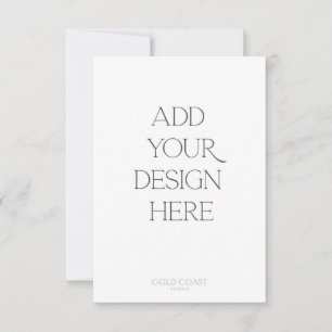 3,5 x 5" Kartendruck Dankeskarte