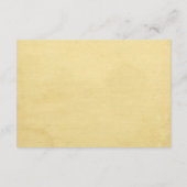 3.5 x 5 Richtungskarte Cattail/Dragonfly Silhouett Begleitkarte (Rückseite)