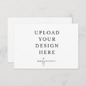 3,5" x 5" RSVP-Karte - Landschaft Einladung (Vorne/Hinten)