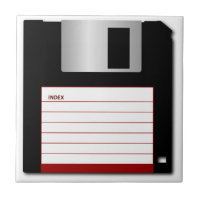 3,5 Zoll altes Vintages Computer-Disc Diskette