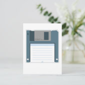 3,5-Zoll-Disketten-Postkarte (Vorderseite der Disk Postkarte (Stehend Vorderseite)