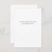 3,5 Zoll x 5 Zoll - Angebotskarte Dankeskarte (Vorne/Hinten)