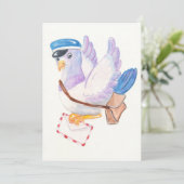 3,5 Zoll x 5 Zoll Flat Dankeschön Karte (Stehend Vorderseite)