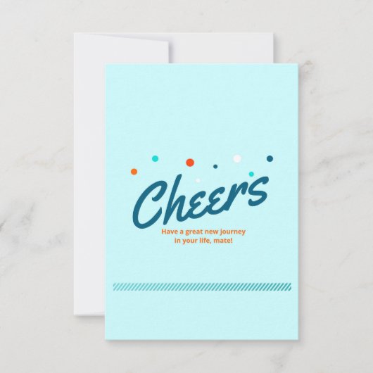 3,5 Zoll x 5 Zoll Flat Dankeschön Karte (Vorderseite)