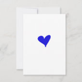 3,5 Zoll x 5 Zoll Save the Date flache Karte (Rückseite)