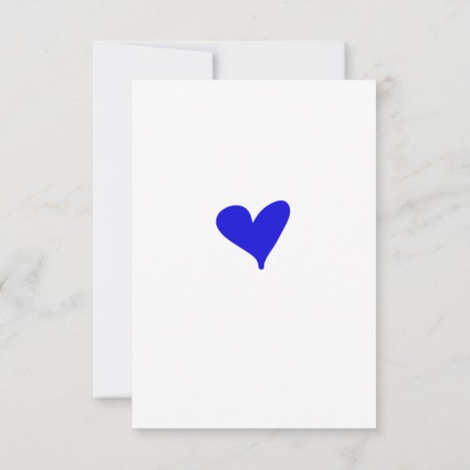 3,5 Zoll x 5 Zoll Save the Date flache Karte (Rückseite)