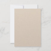 3,5 Zoll x 5 Zoll Save the Date flache Karte (Rückseite)