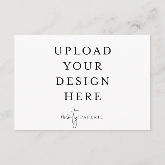 3,5 Zoll x 5 Zoll Umschließungskarte - Landschaft Begleitkarte (Vorderseite)