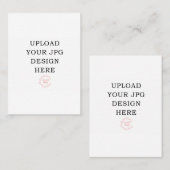 3.5x2.5 Gebetskarte - Laden Sie Ihr eigenes Design Visitenkarte (Vorne/Hinten)