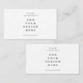 3,5x2" Escort Cards, Platzkarten zum Drucken (Vorne/Hinten)