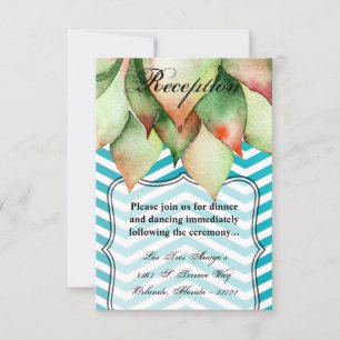 3.5x5 Empfang Card Boho Cacti Cactus Succulent Einladung