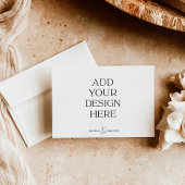 3.5x5" Horizontaler Antwortkartendruck Dankeskarte