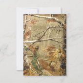 3.5x5 R.S.V.P.-Karte Hochzeitsjäger-Cam RSVP Karte (Rückseite)