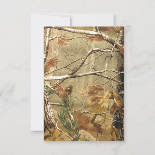 3.5x5 R.S.V.P.-Karte Hochzeitsjäger-Cam RSVP Karte (Rückseite)